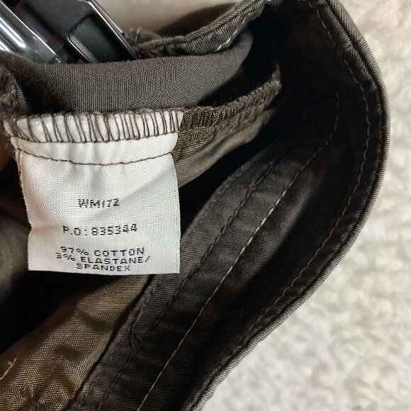 Boden Pants Women's 10 Brown Cotton Stretch Pockets‎ Mid-Rise Straight Leg 9681 - Picture 12 of 13